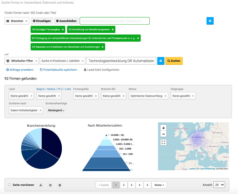 Beispielabfrage – ArtiMinds Beispielabfrage - ArtiMinds