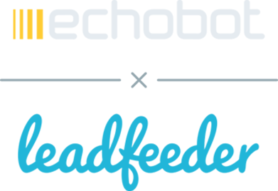 Echobot x Leadfeeder Echobot x Leadfeeder