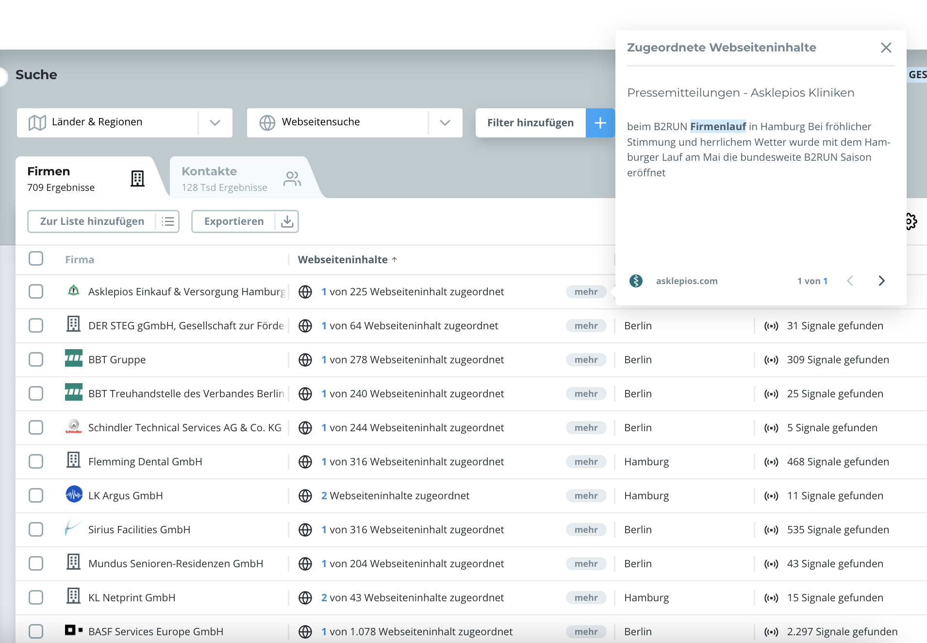 Keywordsuche Firmenlauf Keywordsuche Firmenlauf