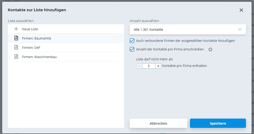 Kontakte-liste-hinzufügen Kontakte-liste-hinzufügen