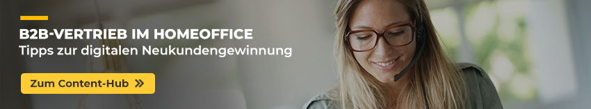 B2B-Vertrieb im Homeoffice: Content-Hub