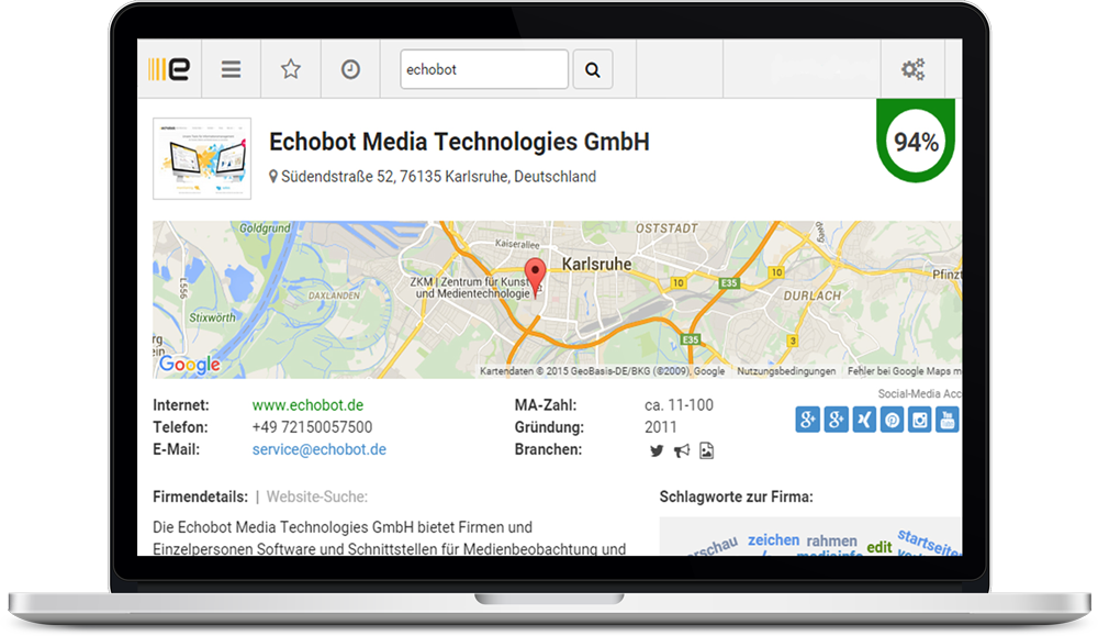 Integration Echobot CONNECT Integration Echobot CONNECT