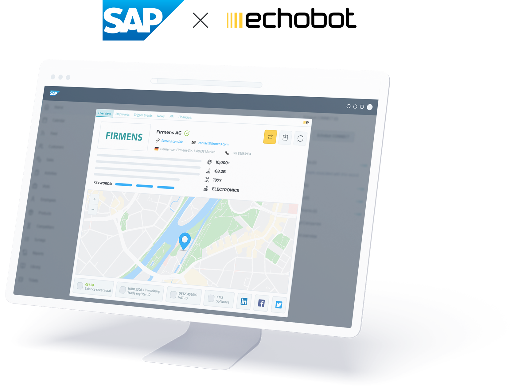 sap-echobot CONNECT Integration SAP Sales Cloud